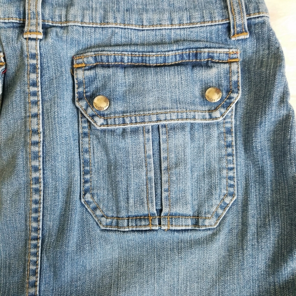 Tommy Hilfiger Blue Jean Denim Mini Skirt - Picture 8 of 12